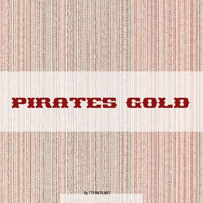 Pirates Gold example
